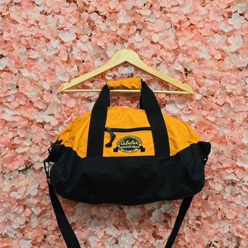 Cabela's Outdoor Gear Dufflebag Rip-Stop Canvas Tote Weekender Utility TopHandle